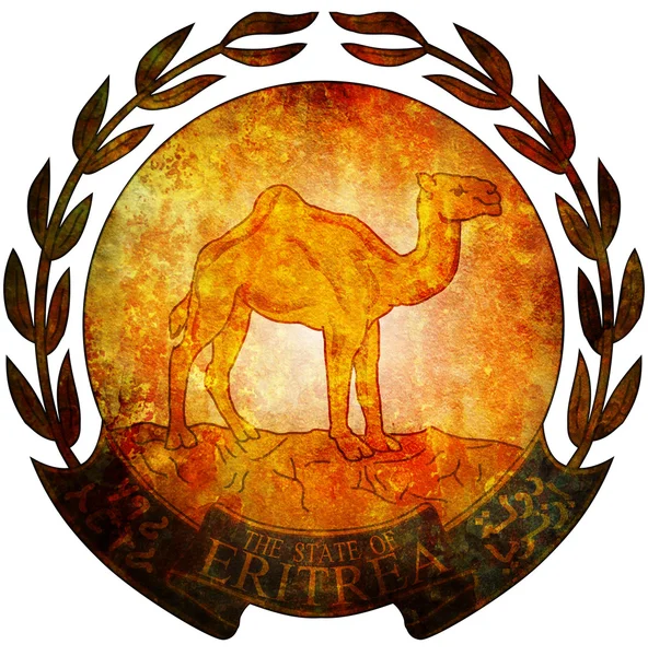 Eritrea coat of arms — Stock Photo, Image