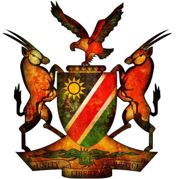 Namibia coat of arms — Stock Photo, Image