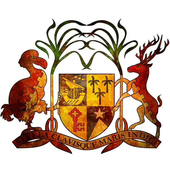 Mauritius-Wappen — Stockfoto