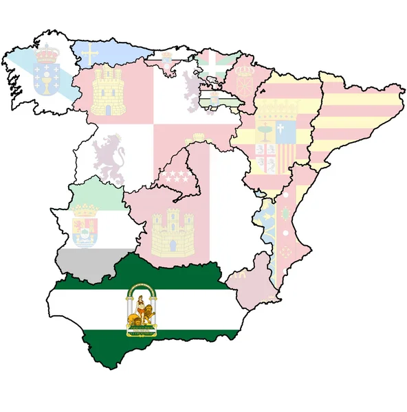 Región de andalucia — Foto de Stock