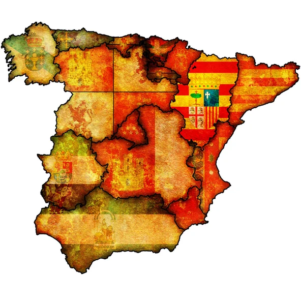 Regionen av Aragonien — Stockfoto