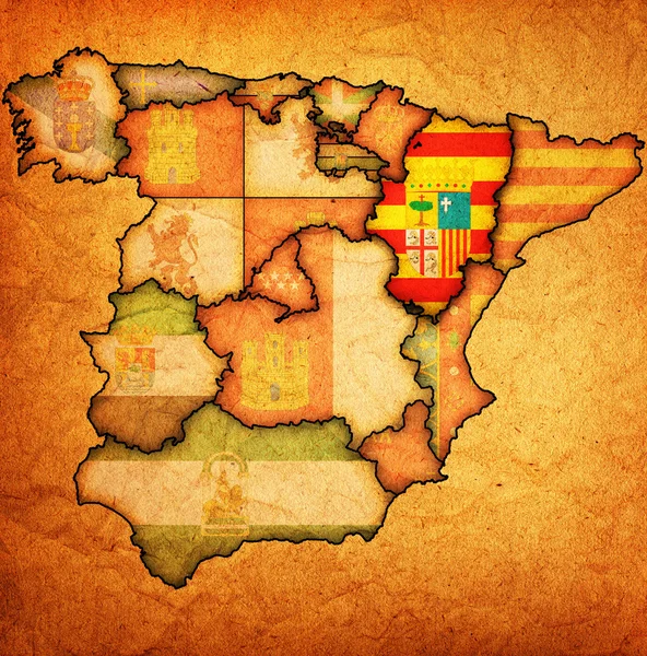 Region of aragon — Stock Photo, Image