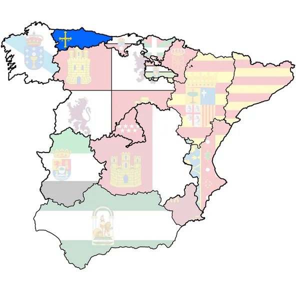 Regione delle asturie — Foto Stock