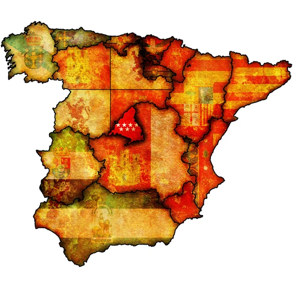 W regionie Wspólnoty autonomicznej Madrytu — Zdjęcie stockowe