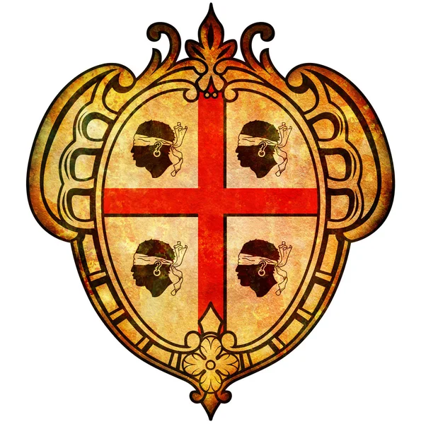 Sardegna symbol — Stockfoto