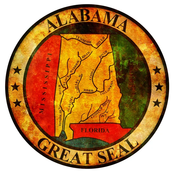 Alabama coat of arms — Stock Photo, Image