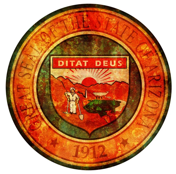 Arizona coat of arms — Stock Photo, Image