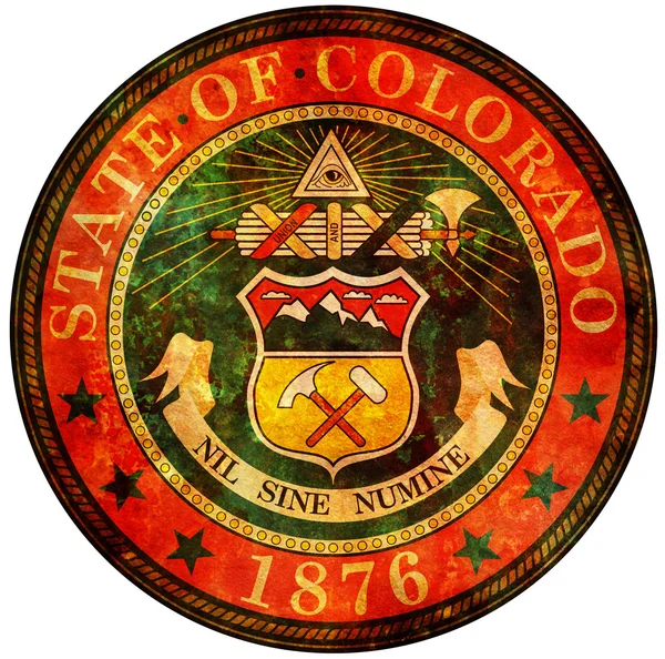 Colorado coat of arms — Stock Photo, Image