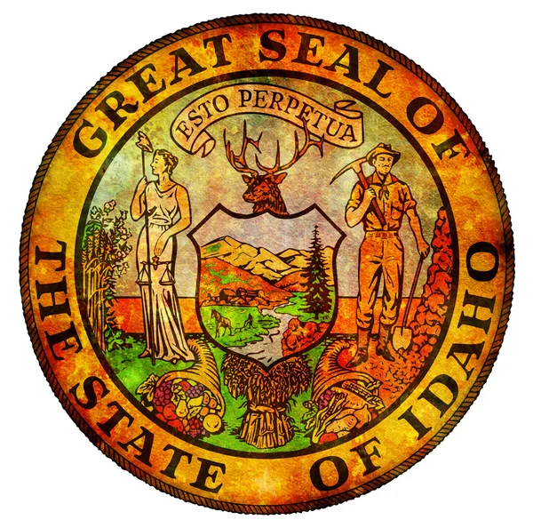 Idaho coat of arms — Stock Photo, Image