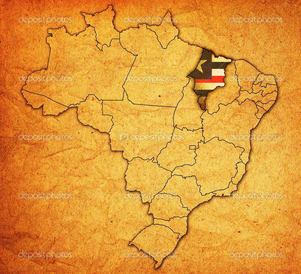 Maranhão no mapa do brasil fotos, imagens de © michal812 ... Maranhão no mapa do brasil fotos, imagens de © michal812 ...
