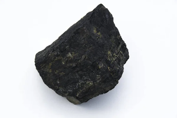 Coal Isolated White Background — Foto Stock