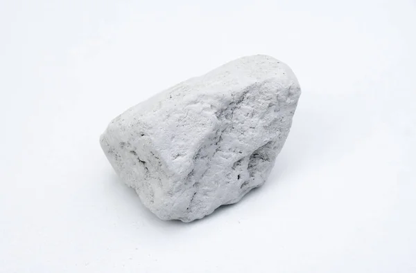 Chalk Sedimentary Rock Isolated White Background —  Fotos de Stock