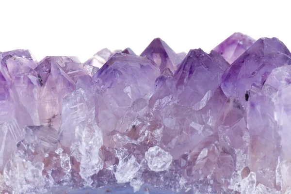 粗糙的紫水晶 — 图库照片