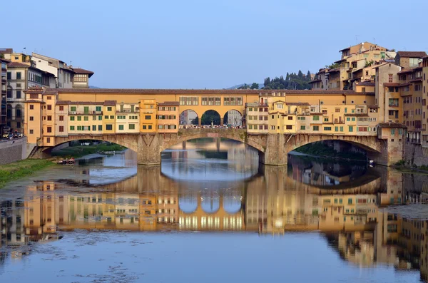 Γέφυρα Ponte vecchio, Φλωρεντία — Φωτογραφία Αρχείου