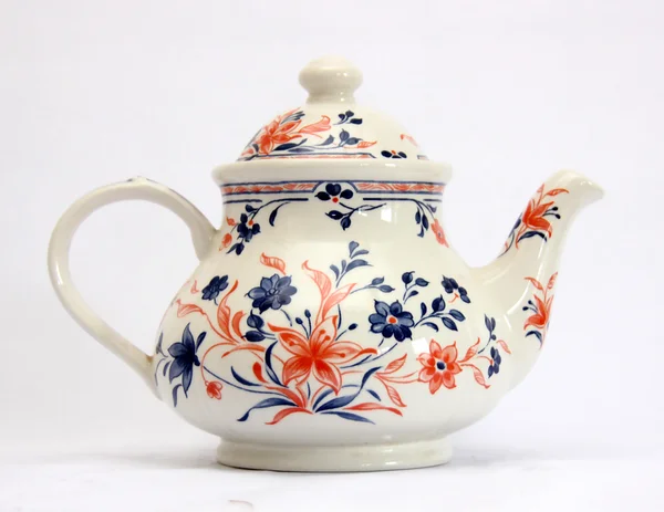 Decorative unusual shape teapot — Stock Photo, Image