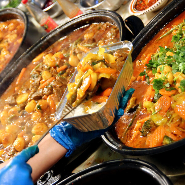 Market Stall Cooked food take away restaurant