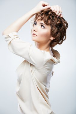 Güzellik model poz.