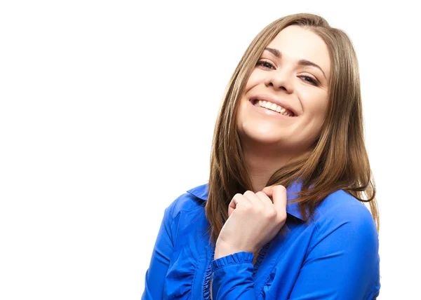 Retrato de mulher jovem — Fotografia de Stock