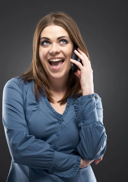 Mujer de negocios retrato aislado — Foto de Stock