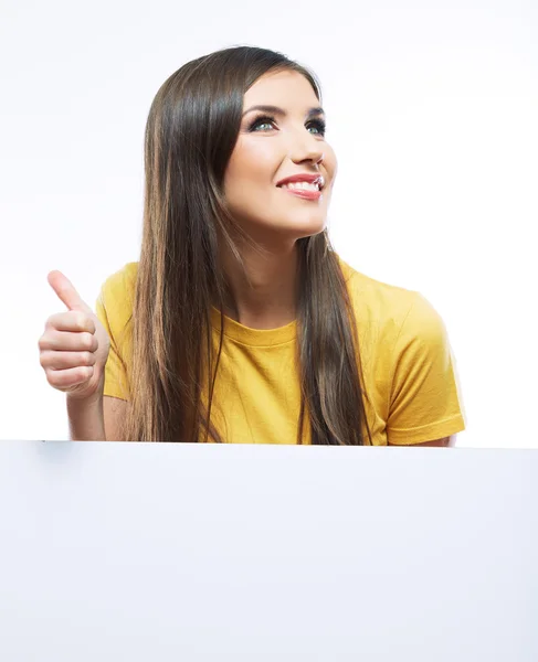 Makeup-Porträt — Stockfoto