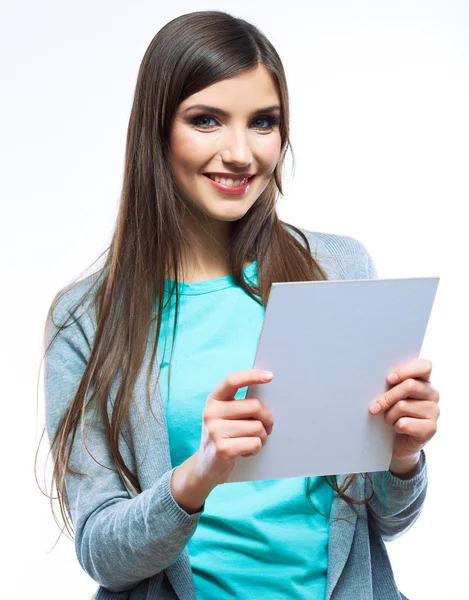 Makeup-Porträt — Stockfoto