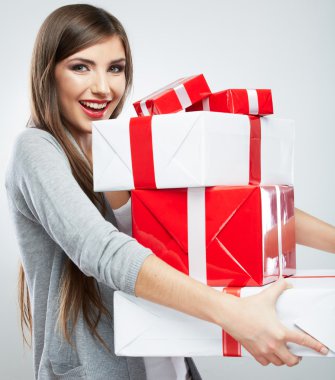 Kadını tutun hediye