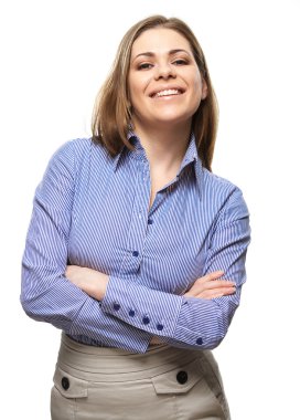 izole kadın portresi