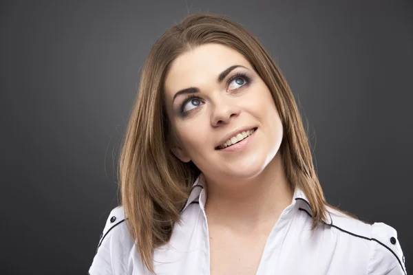 Retrato de mulher jovem — Fotografia de Stock