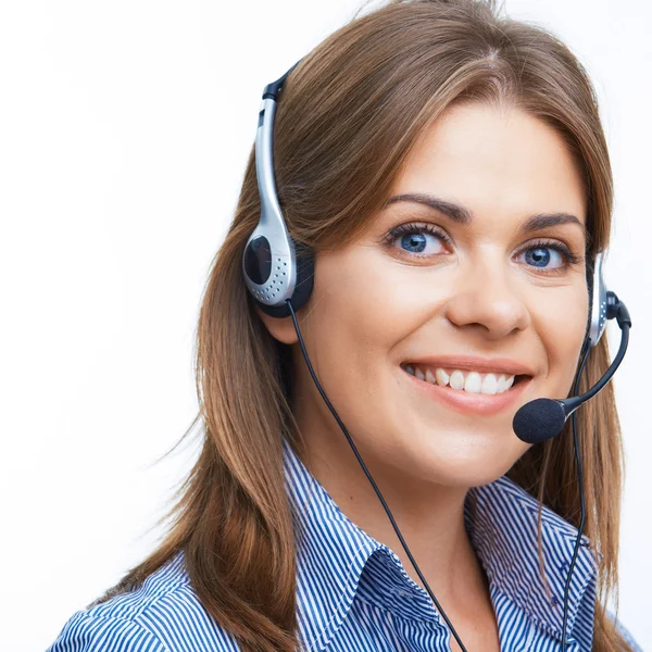 Mujer de negocios sonriente — Foto de Stock