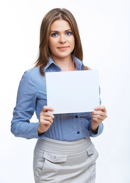 Mulher de negócios sorridente — Fotografia de Stock