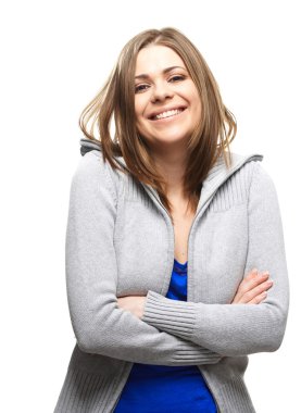 izole kadın portresi