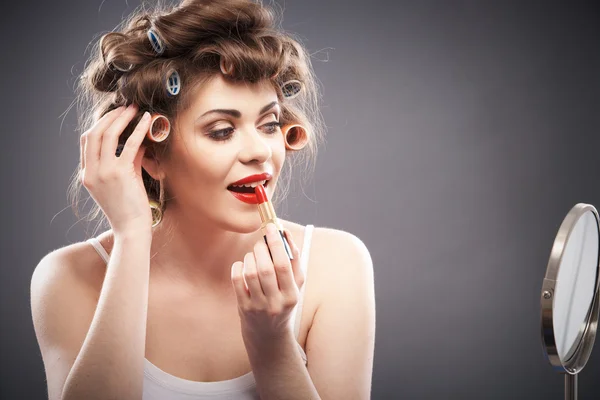 Mulher estilo de beleza retrato — Fotografia de Stock