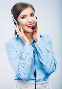 müşteri hizmeti çalışan portresi