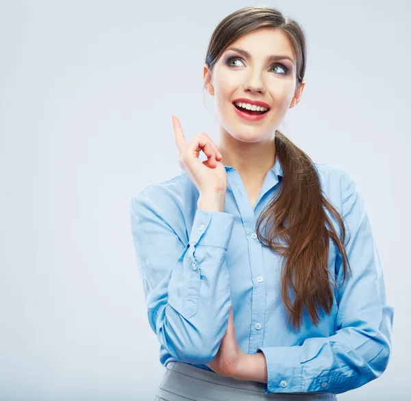 iş kadın portresi. fikir