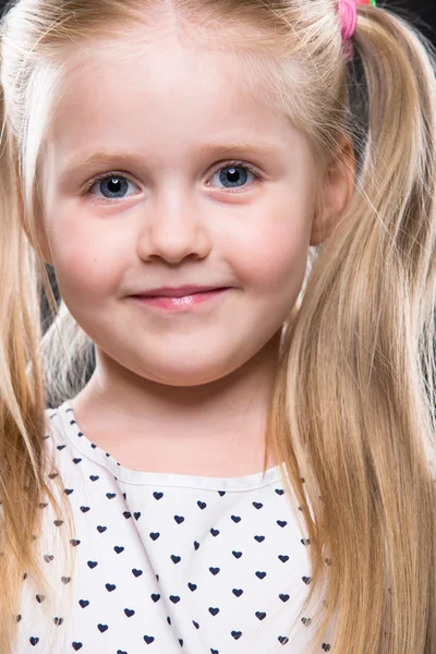 Close up portrait of girl — Stock Photo, Image