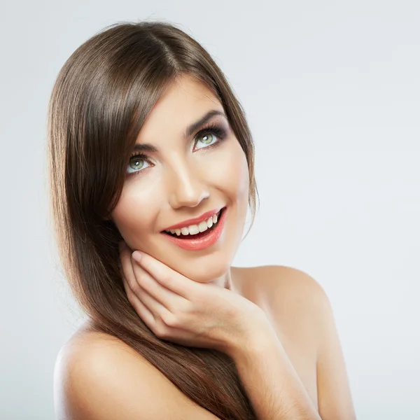 Close up portrait of woman — Stock Photo, Image