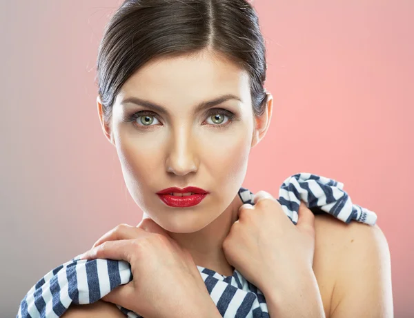 Close up portrait of woman — Stock Photo, Image