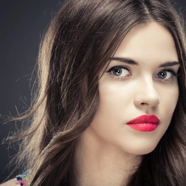 Close up portrait of woman — Stock Photo, Image