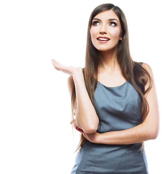 Retrato de mujer de negocios sonriente — Foto de Stock