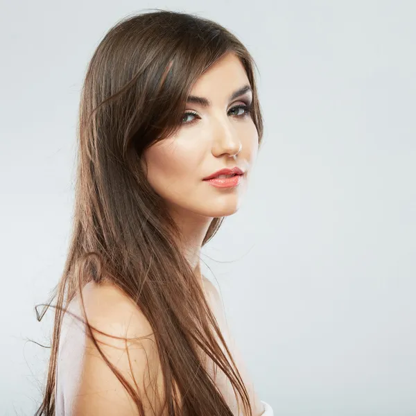 Close up portrait of woman Stock Image