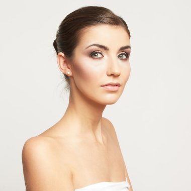 izole kadın portresi