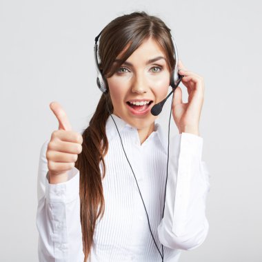 müşteri hizmeti çalışan portresi