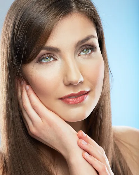 Close up portrait of woman — Stock Photo, Image