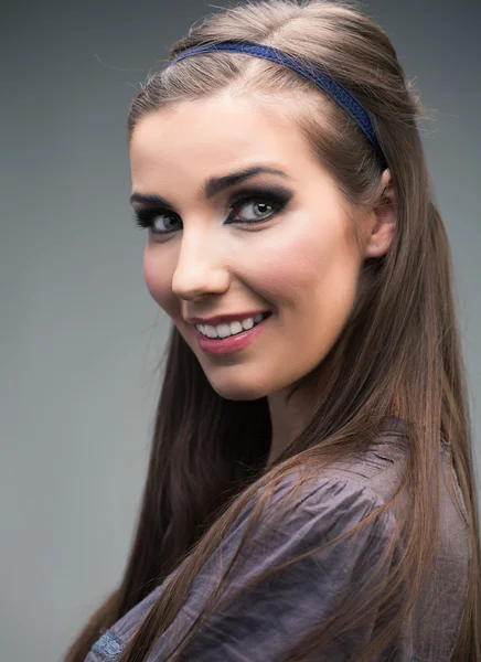 Close up portrait of woman — Stock Photo, Image