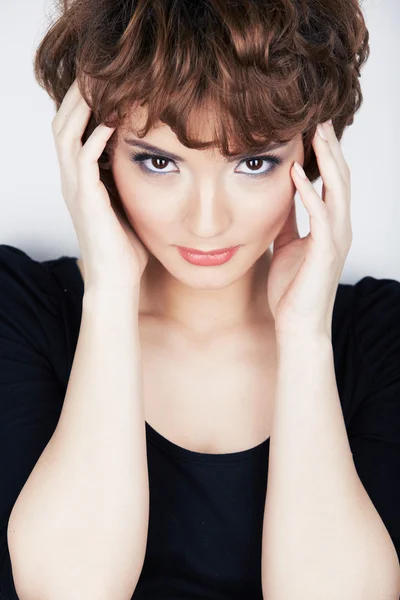 Close up portrait of woman — Stock Photo, Image