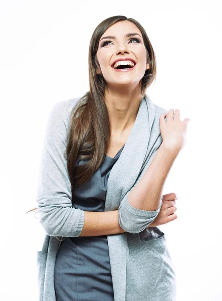Retrato de mujer de negocios sonriente — Foto de Stock