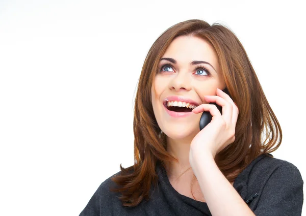 Woman using mobile phone — Stock Photo, Image