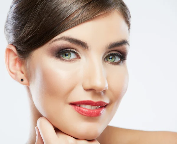 Close up portrait of woman — Stock Photo, Image