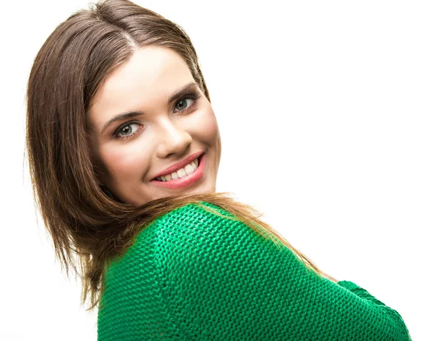 Close up portrait of young woman — Stock Photo, Image