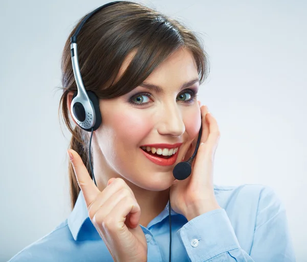 Portrait of customer service worker — Stock Photo, Image